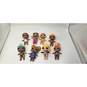 Set of 8 LOL Surprise Diverse Miniature Dolls